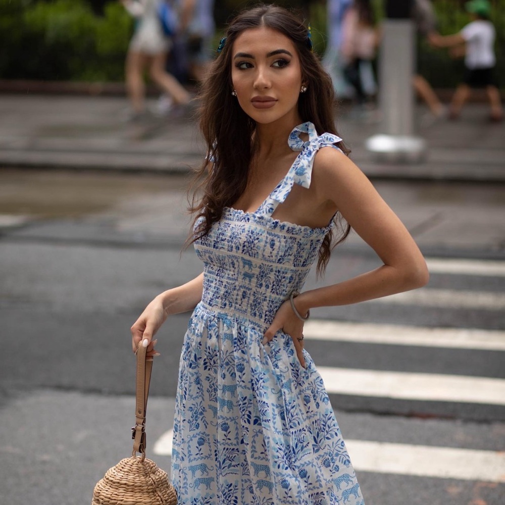 Jessie Zhao designer summer dress XS